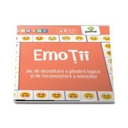 Emotii - Joc de dezvoltare a gandirii logice si de recunoastere a emotiilor - Colectia Domino - Varsta recomandata: 3 - 5 ani