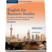 English for Business Studies Student&#039;s Book - A Course for Business Studies and Economics Students (Ian Mackenzie)