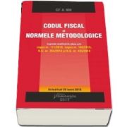 Codul fiscal si Normele metodologice. Actualizat la 28 iunie 2018