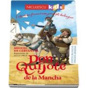 Don Quijote de la Mancha. Editie bilingva engleza-romana - Miguel Cervantes