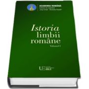 Istoria limbii romane, volumul I