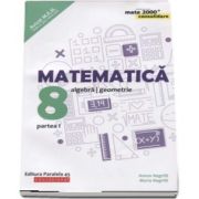 Anton Negrila - Matematica - CONSOLIDARE 2018 - 2019. Algebra si Geometrie, pentru clasa a VIII-a. Partea I. Colectia mate 2000, Editia a VII-a