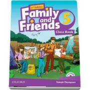 Family and Friends 5, Class Book. 2nd Edition, with MultiROM de Tamzin Thompson