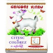 Iedul - Citesc si colorez cu autocolante