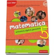 Matematica, caiet de lucru pentru clasa a V-a, semestrul I. Consolidare si aprofundare - Aritmetica, algebra, geometrie (Editie 2018) - Sorin Peligrad