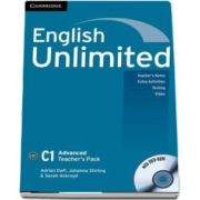 English Unlimited Advanced Teachers Book with DVD-ROM