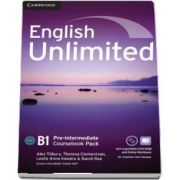 English Unlimited Pre-intermediate. Coursebook with e-Portfolio and online workbook pack