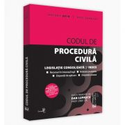 Dan Lupascu, Codul de procedura civila: ianuarie 2019. Editie tiparita pe hartie alba
