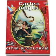 Cartea junglei. Citim si coloram