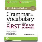 Grammar and Vocabulary for First and First for Schools Book with Answers and Audio