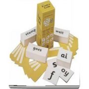 Jolly Phonics Cards: Set of 4 boxes in Precursive Letters