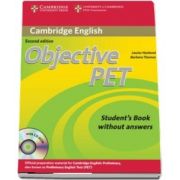 Objective: Objective PET Students Book without Answers with CD-ROM