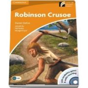 Robinson Crusoe Level 4 Intermediate Book with CD-ROM and Audio CD