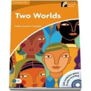 Two Worlds Level 4 Intermediate Book with CD-ROM and Audio CD Pack