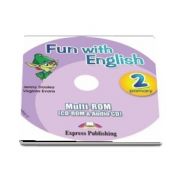 Curs de limba engleza - Fun with English 2 Primary Multi ROM (CD Rom and Audio CD)