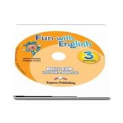 Curs de limba engleza - Fun with English 3 Primary multi ROM (CD Rom & Audio CD)