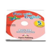 Curs de limba engleza - Fun with English 5 Primary multi ROM (CD Rom and Audio CD)