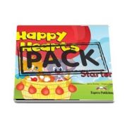 Curs de limba engleza - Happy Hearts Starter Pupils Book with Stickers and Press Outs