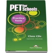 Curs de limba engleza - PET for Schools Practice Tests Class CDs (set 5 CDuri)