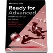 Ready for Advanced 3rd edition Workbook with key Pack