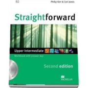 Straightforward 2nd Edition Upper Intermediate Level Workbook with key and CD Pack