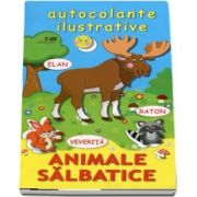 Autocolante ilustrative. Animale salbatice