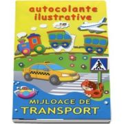 Autocolante ilustrative. Mijloace de transport