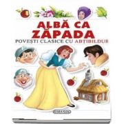 Povesti clasice cu abtibilduri - Alba ca zapada