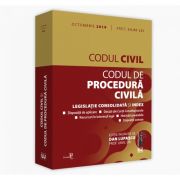 Lupascu Dan, Codul civil si Codul de procedura civila: octombrie 2019. Editie tiparita pe hartie alba