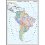 America de Sud. Harta politica 1000x1400 mm