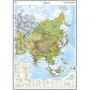 Asia. Harta economica 1000x1400 mm