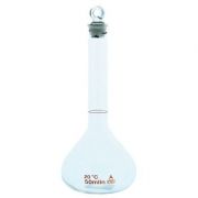 Vas de laborator - Balon cotat 50 ml cu dop de sticla