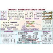 Matrice. Sisteme de ecuatii liniare. Sfera inscrisa in corpurile de rotatie. Plansa