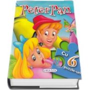 Peter Pan cu 6 puzzle-uri - 6 pagini frumos ilustrate si 6 puzzle-uri a cate 6 piese fiecare