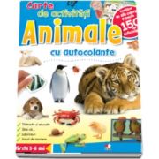 Animale. Carte de activitati cu autocolante