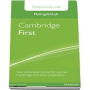 MyEnglishLab Cambridge First Standalone Student Access Card
