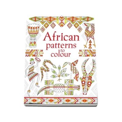 African patterns to colour