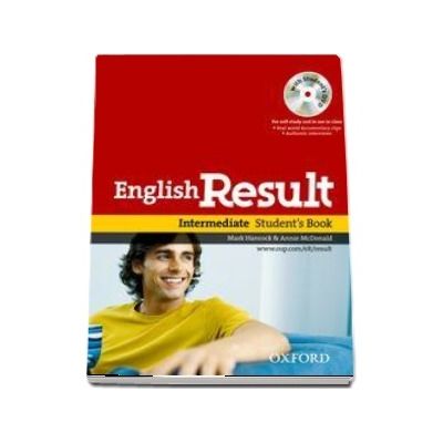 English Result Intermediate, Students Book with DVD Pack, General English four-skills course for adults