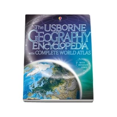 Geography encyclopedia with complete world atlas