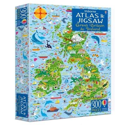 Great Britain and Ireland atlas and jigsaw