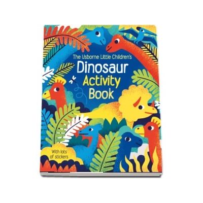 Little childrens dinosaur activity book