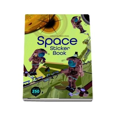 Space sticker book