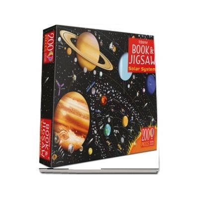 The solar system book and jigsaw