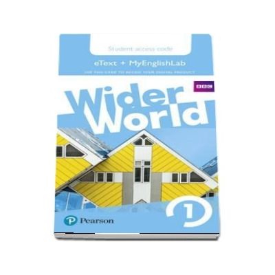 Wider World 1 MyEnglishLab & eBook Students Access Card