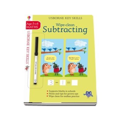 Wipe-clean subtracting 5-6