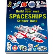 Build your own spaceships sticker book