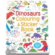 Dinosaurs colouring and sticker book