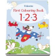 First colouring book 123