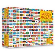 Flags of the world book and jigsaw