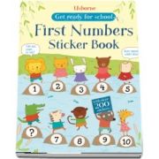 Get ready for school first numbers sticker book